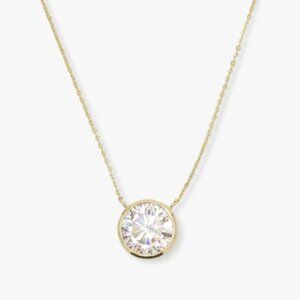 New Melinda Maria Mama Baroness Diamondette Gold Pendant
